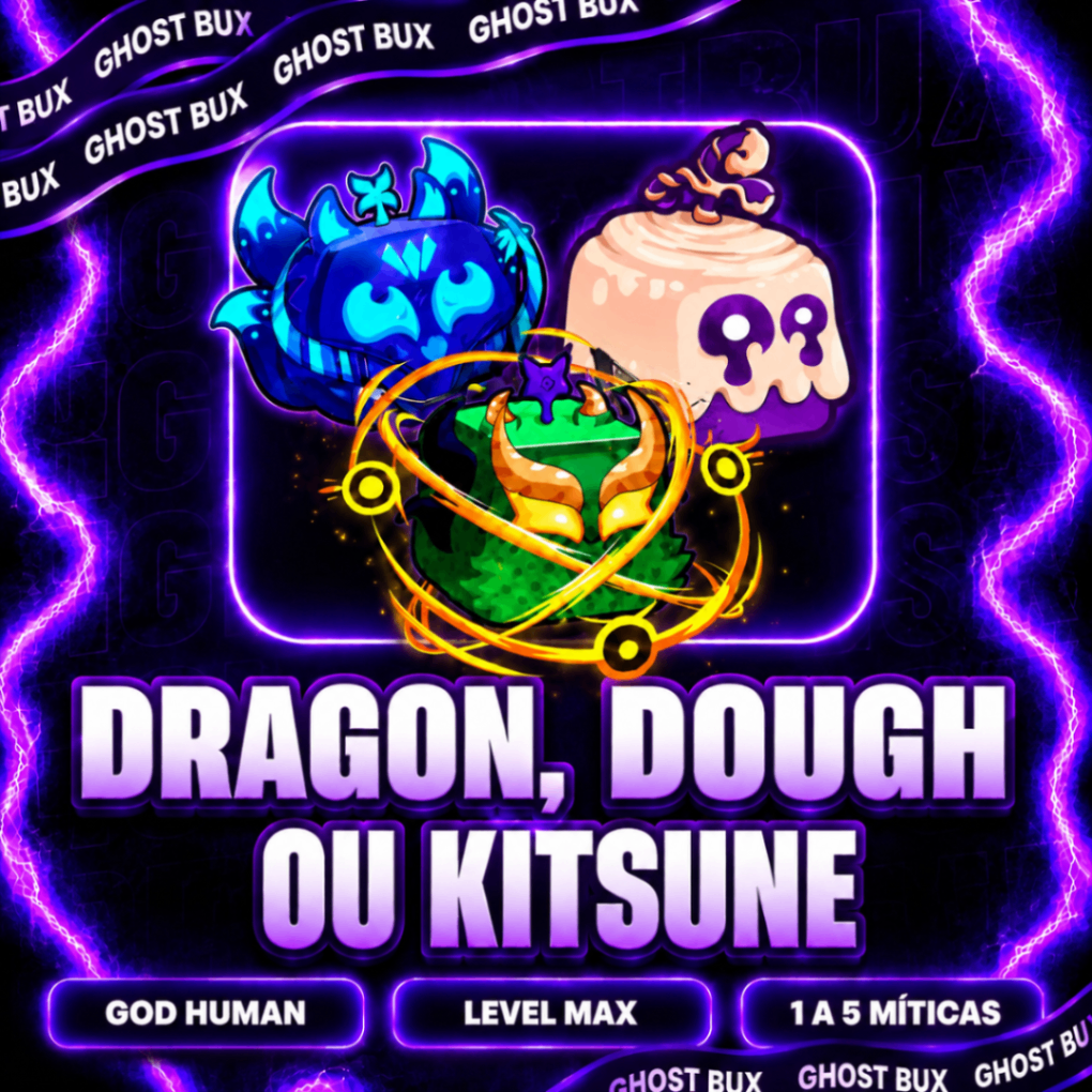 🦊🥯🐲 DRAGON, KITSUNE OU DOUGH (GARANTIDA)