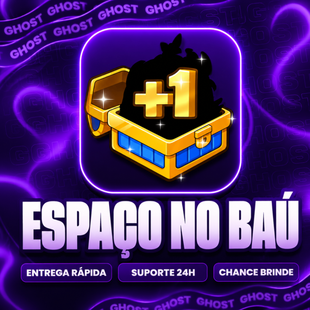 📦 + 1 ESPAÇO NO BAÚ